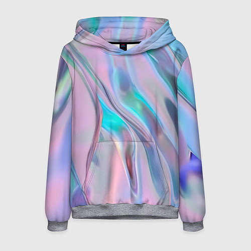 Мужская толстовка Атласный шёлк / 3D-Меланж – фото 1