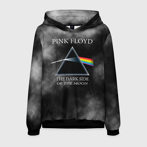 Мужская толстовка Pink Floyd космос / 3D-Черный – фото 1