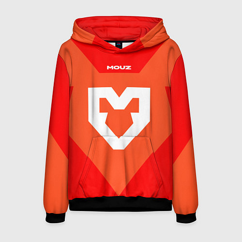 Мужская толстовка Форма MOUZ / 3D-Черный – фото 1