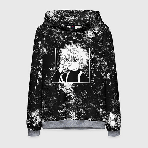 Мужская толстовка Киллуа из аниме Hunter x hunter / 3D-Меланж – фото 1