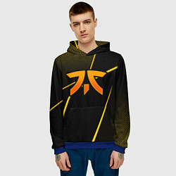 Толстовка-худи мужская Fnatic - csgo - gold edition, цвет: 3D-синий — фото 2