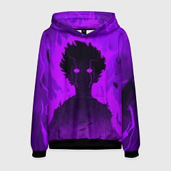 Толстовка-худи мужская Mob Psycho Rage, цвет: 3D-черный