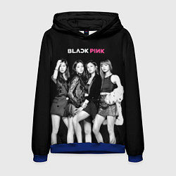 Толстовка-худи мужская Blackpink Beautiful girls, цвет: 3D-синий