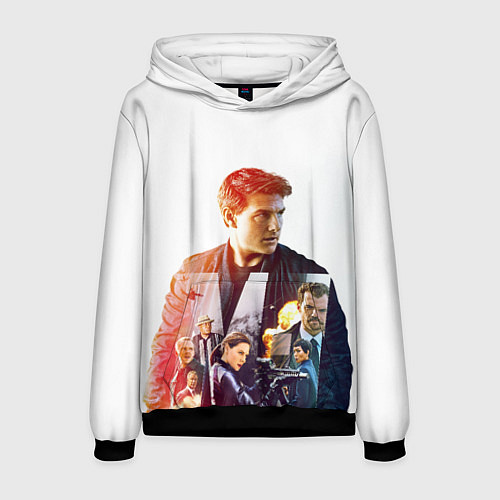 Мужская толстовка Миссия невыполнима Последствия / 3D-Черный – фото 1