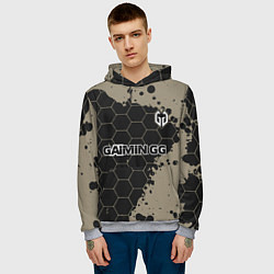 Толстовка-худи мужская Gaimin Gladiators форма, цвет: 3D-меланж — фото 2