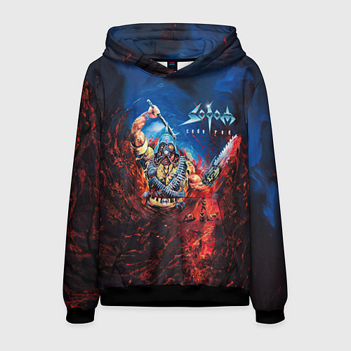 Мужская толстовка Sodom Cod red / 3D-Черный – фото 1