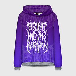 Толстовка-худи мужская Bring Me The Horizon Lettering, цвет: 3D-меланж