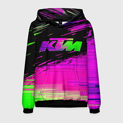 Толстовка-худи мужская KTM Freeride, цвет: 3D-черный