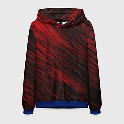 Мужская толстовка Black red texture
