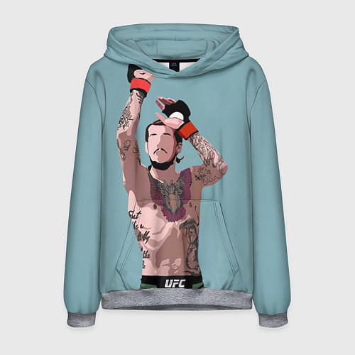 Мужская толстовка Suga sean omelly / 3D-Меланж – фото 1