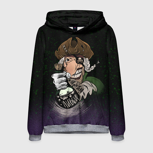 Мужская толстовка Ром и Ливси / 3D-Меланж – фото 1