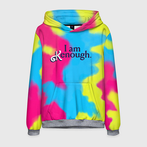 Мужская толстовка I Am Kenough Tie-Dye / 3D-Меланж – фото 1