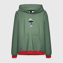 Толстовка-худи мужская Шайлушай мем, цвет: 3D-красный