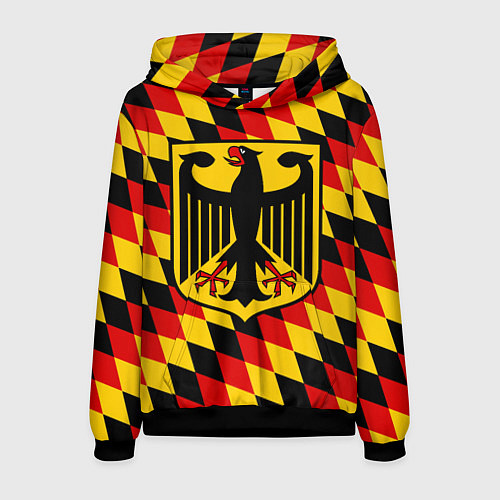 Мужская толстовка Germany / 3D-Черный – фото 1