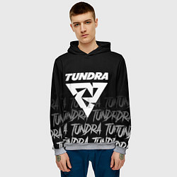 Толстовка-худи мужская Tundra style, цвет: 3D-меланж — фото 2