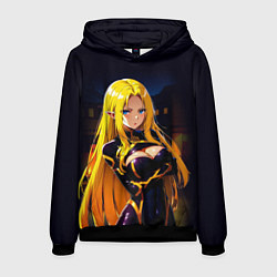 Толстовка-худи мужская Альфа - Сад теней, цвет: 3D-черный