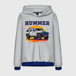 Мужская толстовка Нейросеть - Hummer рисунок