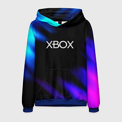 Толстовка-худи мужская Xbox neon games, цвет: 3D-синий