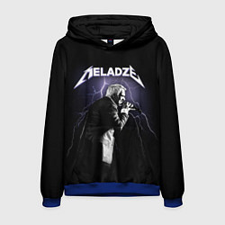 Толстовка-худи мужская Meladze - Metallica, цвет: 3D-синий