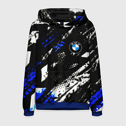 Мужская толстовка BMW stripes color auto sport