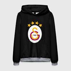 Толстовка-худи мужская Galatasaray logo fc, цвет: 3D-меланж