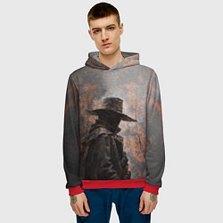 Толстовка-худи мужская Охотник на ведьм, цвет: 3D-красный — фото 2