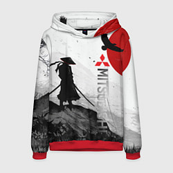 Толстовка-худи мужская Мечта самурая, цвет: 3D-красный