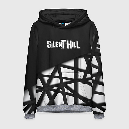 Мужская толстовка Silent Hill геометрия / 3D-Меланж – фото 1