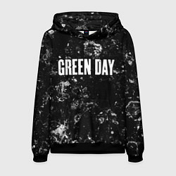 Толстовка-худи мужская Green Day black ice, цвет: 3D-черный