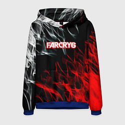 Толстовка-худи мужская Farcry flame, цвет: 3D-синий