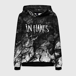 Толстовка-худи мужская In Flames black graphite, цвет: 3D-черный