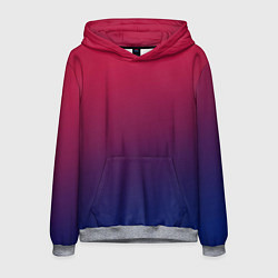 Мужская толстовка Gradient red-blue