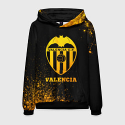 Толстовка-худи мужская Valencia - gold gradient, цвет: 3D-черный
