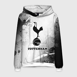 Толстовка-худи мужская Tottenham sport на светлом фоне, цвет: 3D-белый