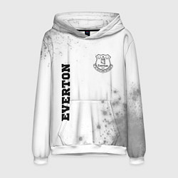 Толстовка-худи мужская Everton sport на светлом фоне вертикально, цвет: 3D-белый
