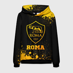 Толстовка-худи мужская Roma - gold gradient, цвет: 3D-черный