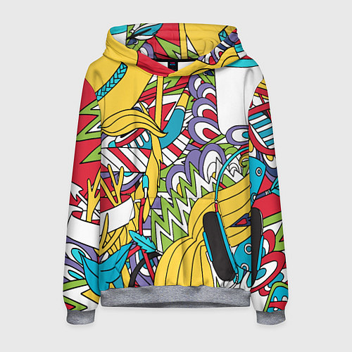 Мужская толстовка Летние мотивы / 3D-Меланж – фото 1