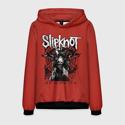 Мужская толстовка Slipknot rock band / 3D-Черный – фото 1