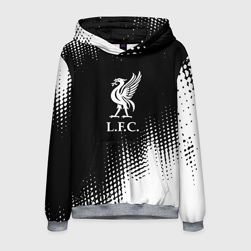 Мужская толстовка Liverpool краски / 3D-Меланж – фото 1