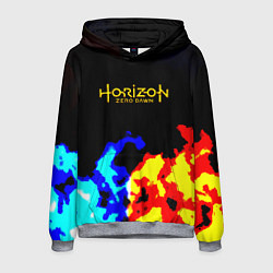 Толстовка-худи мужская Horizon zero dawn огненный стиль, цвет: 3D-меланж