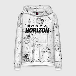 Толстовка-худи мужская Forza Horizon dirty ice, цвет: 3D-белый