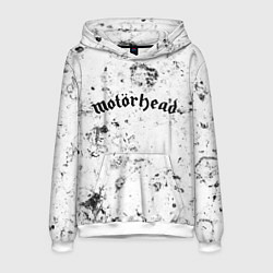 Толстовка-худи мужская Motorhead dirty ice, цвет: 3D-белый