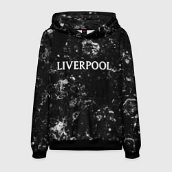 Толстовка-худи мужская Liverpool black ice, цвет: 3D-черный