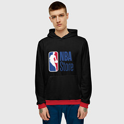 Толстовка-худи мужская NBA store, цвет: 3D-красный — фото 2