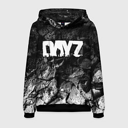 Толстовка-худи мужская DayZ black graphite, цвет: 3D-черный