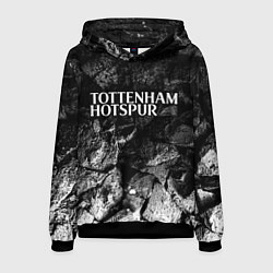 Толстовка-худи мужская Tottenham black graphite, цвет: 3D-черный