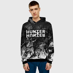 Толстовка-худи мужская Hunter x Hunter black graphite, цвет: 3D-черный — фото 2