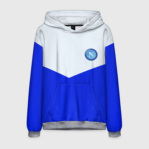 Мужская толстовка Napoli fc geometry / 3D-Меланж – фото 1