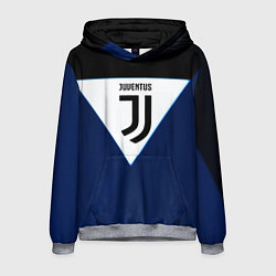 Толстовка-худи мужская Juventus sport geometry color, цвет: 3D-меланж