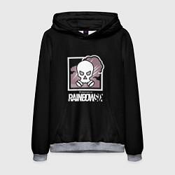 Толстовка-худи мужская Радуга экшен гейм, цвет: 3D-меланж